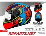 CASCO LS2 FF352 KHAN MAT BLUE