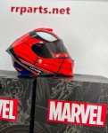 CASCOS X-SPORTS MODELO V151 MARVEL SPIDERMAN ROJO