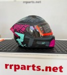 CASCOS X-SPORTS MODELO M67 ROSA/ VERDE MATE