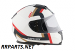 CASCOS X-SPORTS MODELO M66 VOLT BLANCO/ROJO