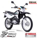 YAMAHA XTZ 125cc ENDURO / CROSS