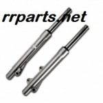 BARRAS DE SUSPENCION DELANTERA COMPLETA PX / FAIR / MAX PARA FRENO A DISCO (JGO.) VAINA 33 CM + BARRAL 26 MM