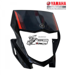 CARCASA / CARETA DE FAROL DELANTERO YAMAHA XTZ 125 COLOR NEGRO - ORIGINAL